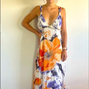 BCBGeneration Floral Maxi Dress